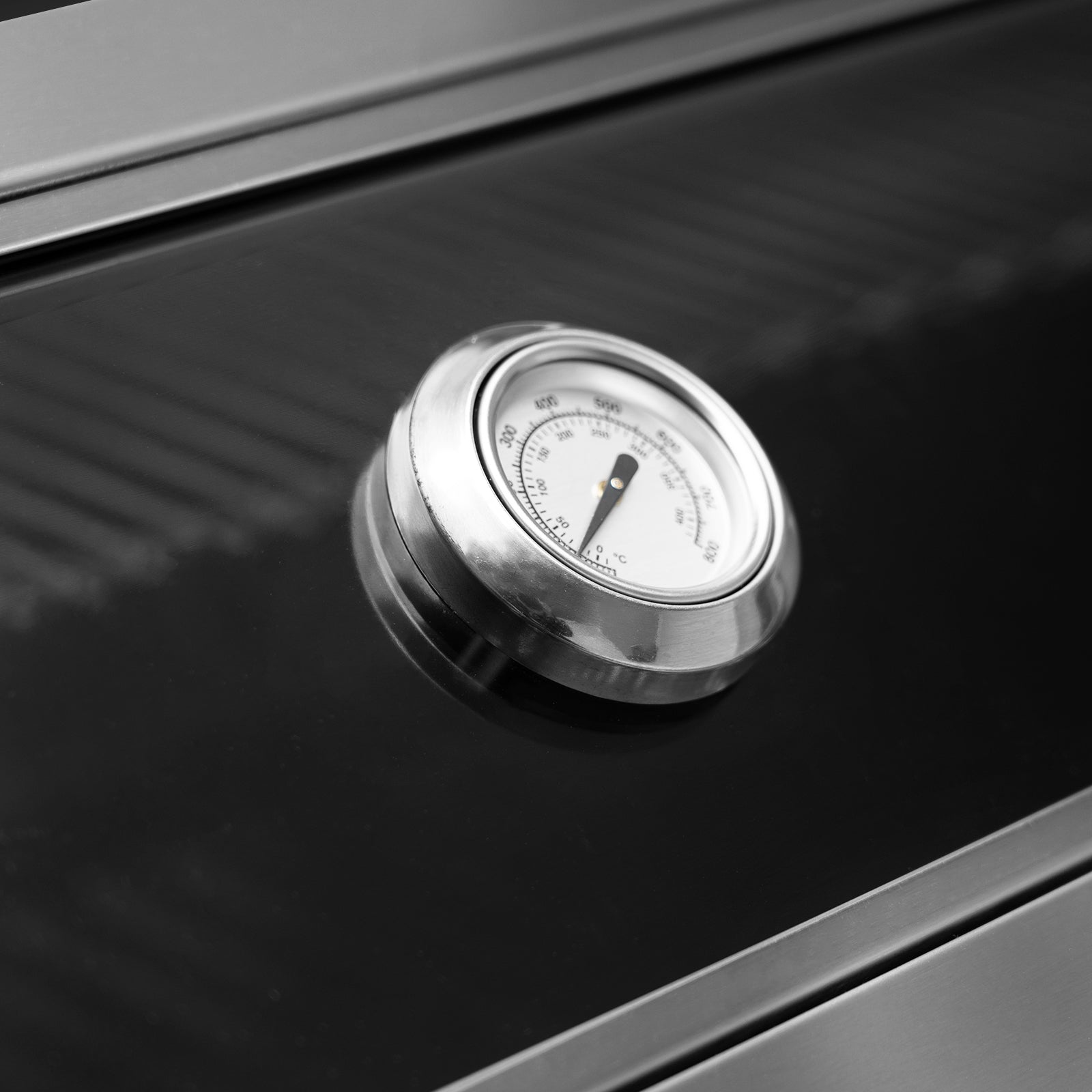 TAINO PLATINUM YAMARA 4+2 Edelstahl Gasgrill 4-Brenner Spar-Angebot mit Abdeckhaube - Thermometer im Deckel
