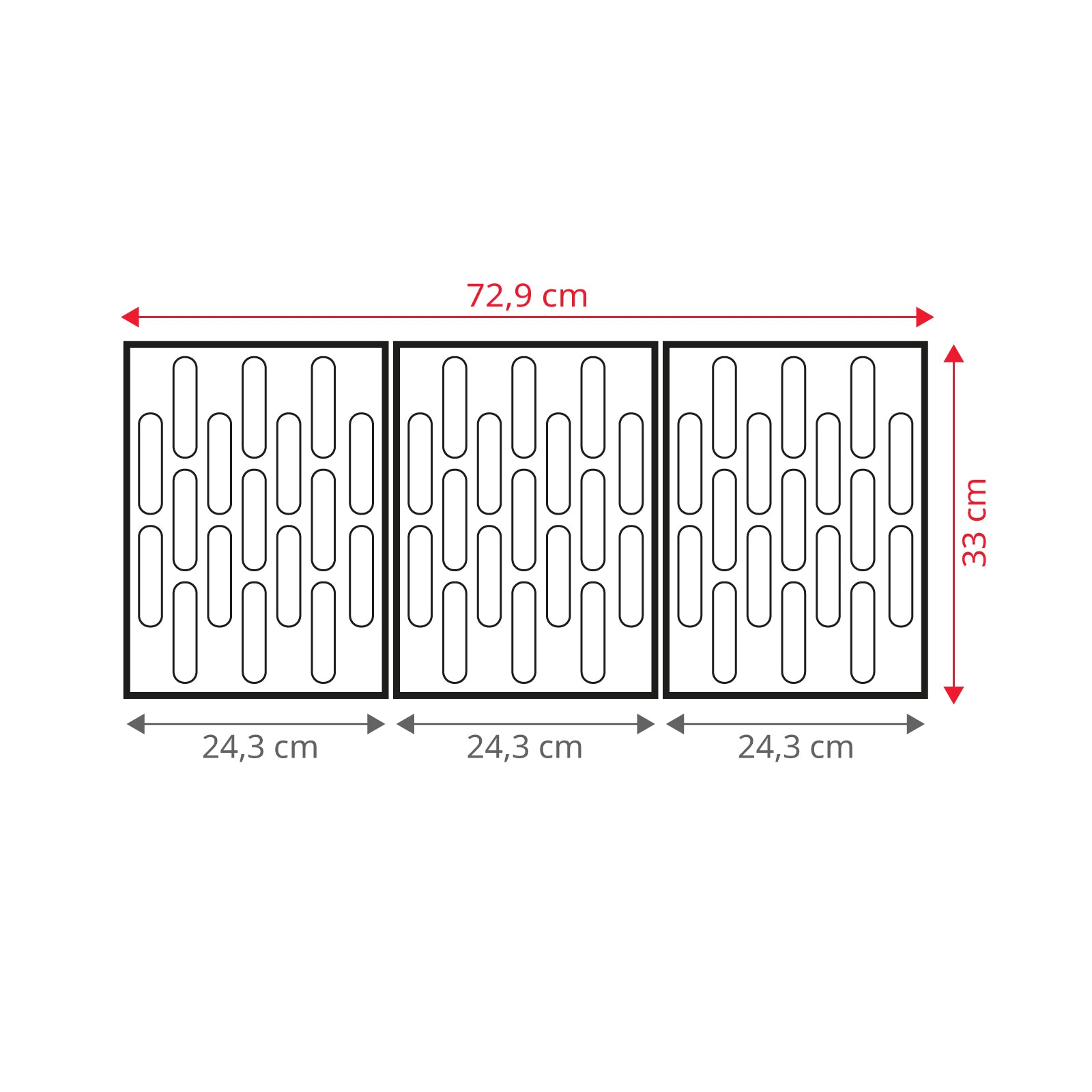 BASIC 6+1 Gasgrill
