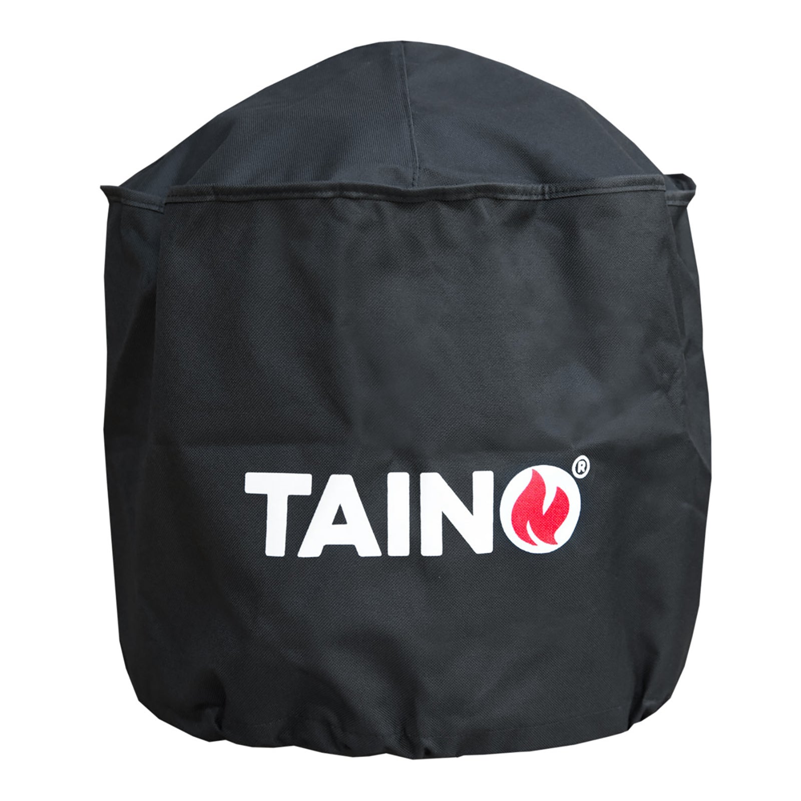 Abdeckhaube für den TAINO Grill-to-Go mit Logo mit roter Flamme