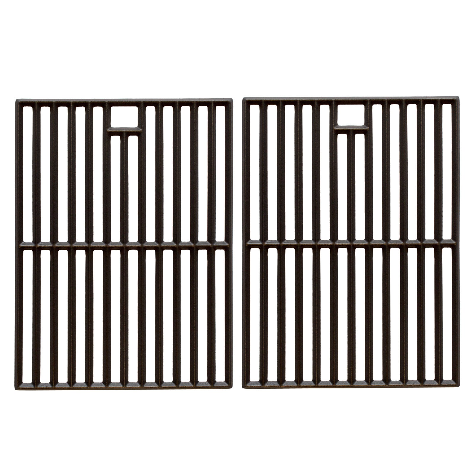 Gusseisen Grillrost horizontal angeordnet