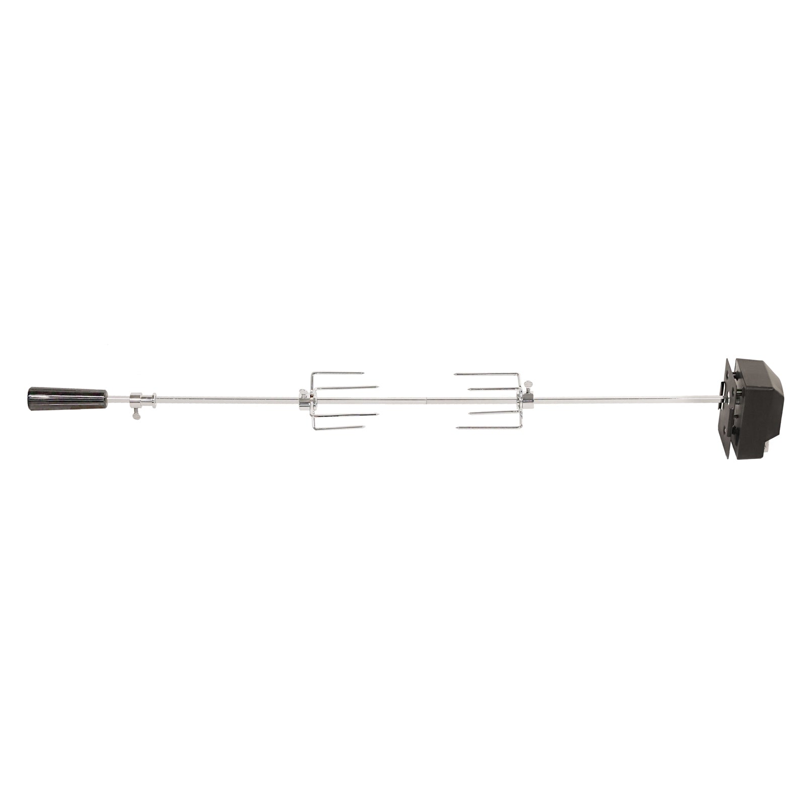 TAINO RED elektrischer Grillspieß - Drehspieß Universal-Halterung - horizontal