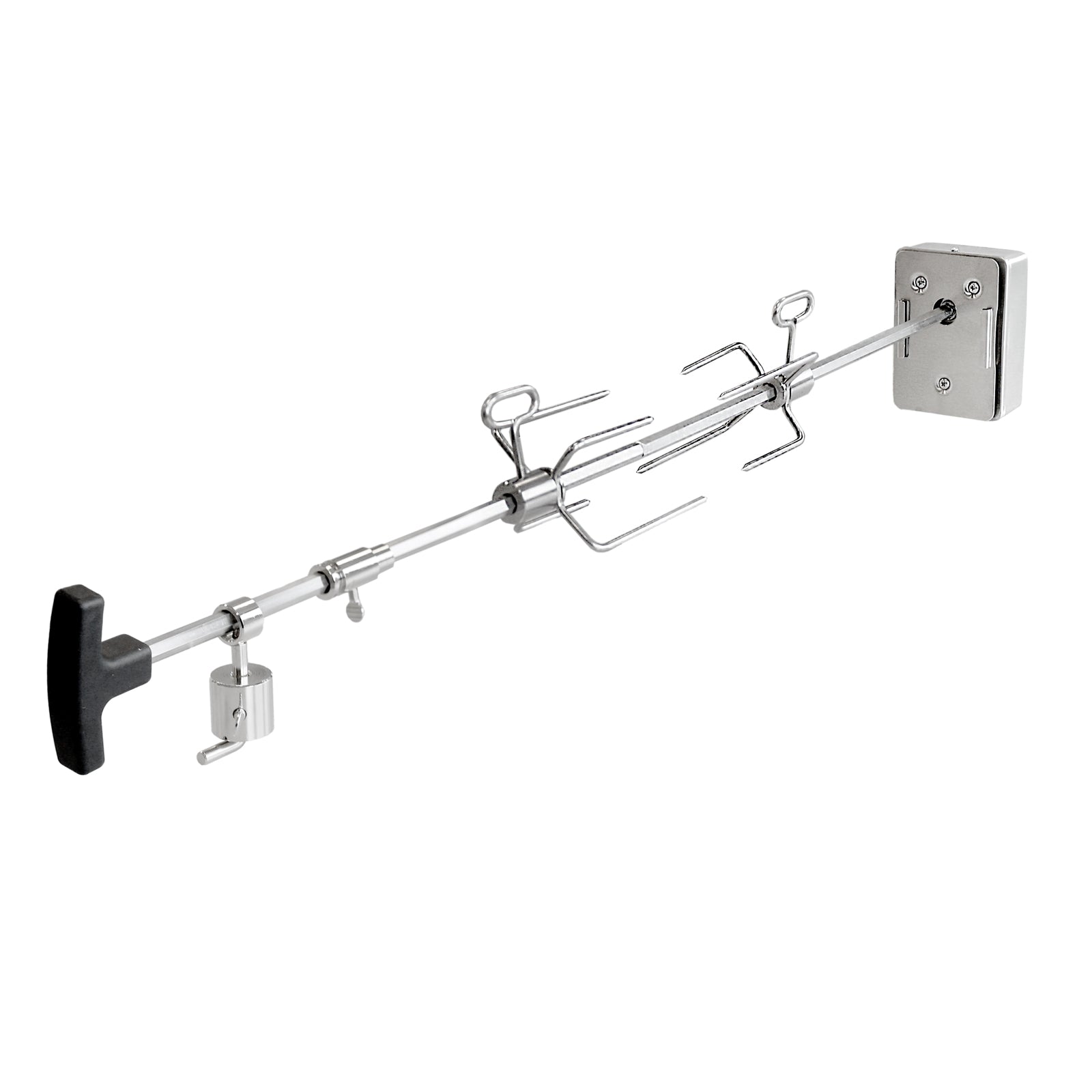 TAINO Universal Drehspieß für 2-Brenner 3-Brenner Gasgrill diagonal