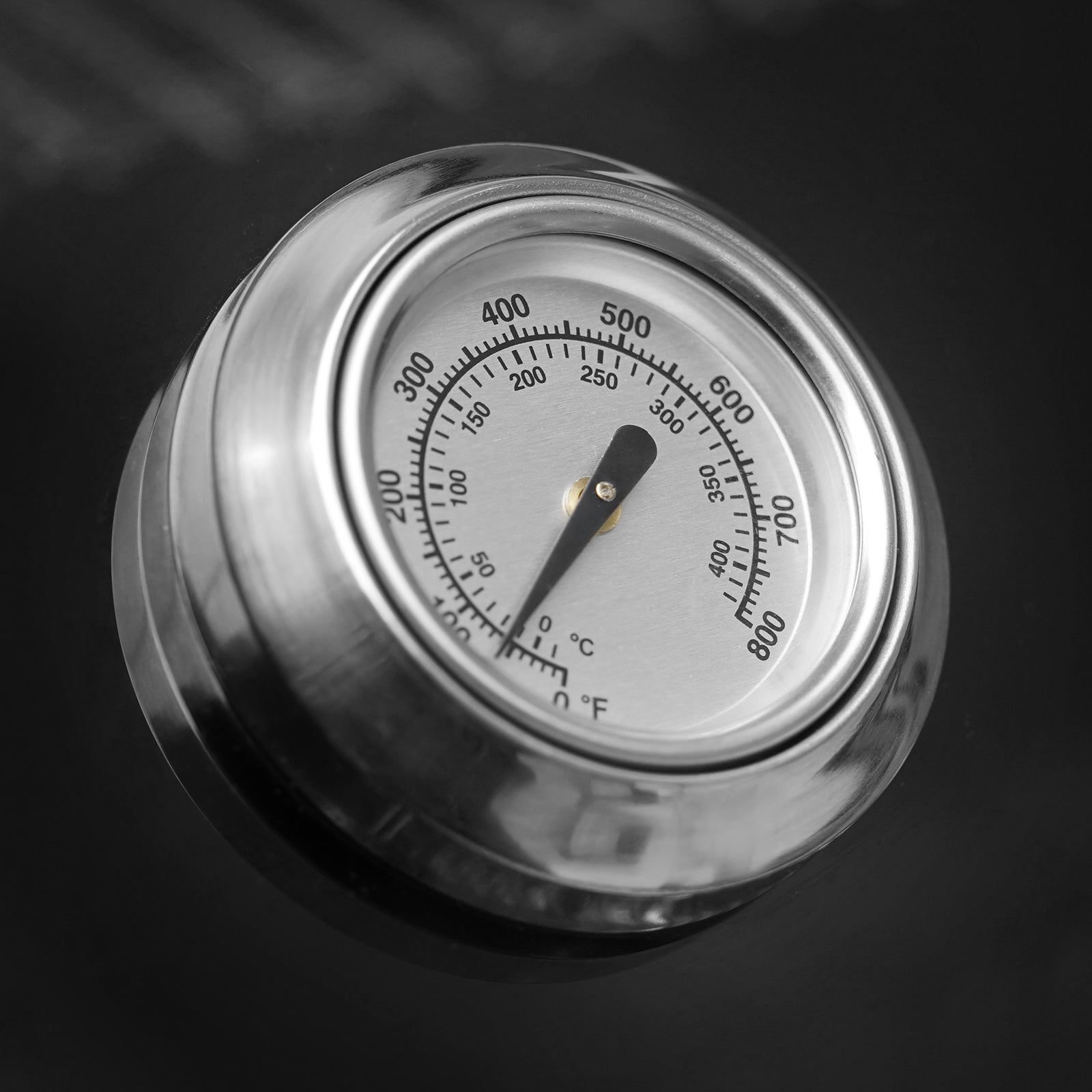 TAINO PLATINUM YAMARA DARK 4+2 Gas Grill 4-Brenner - Detail Thermometer