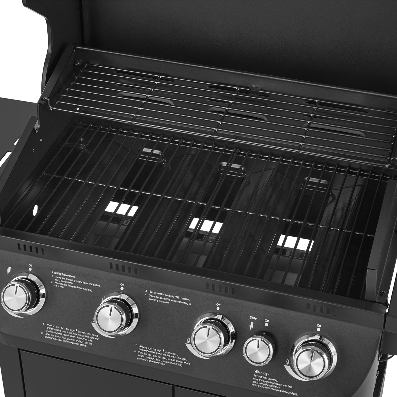 BRANDO 4+1 Gasgrill