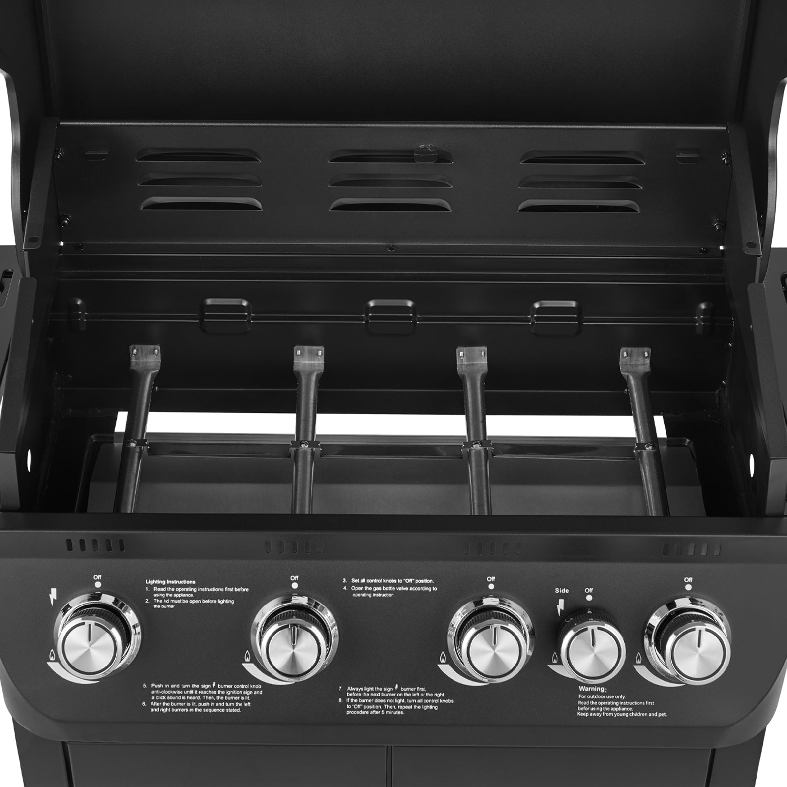 BRANDO 4+1 Gasgrill