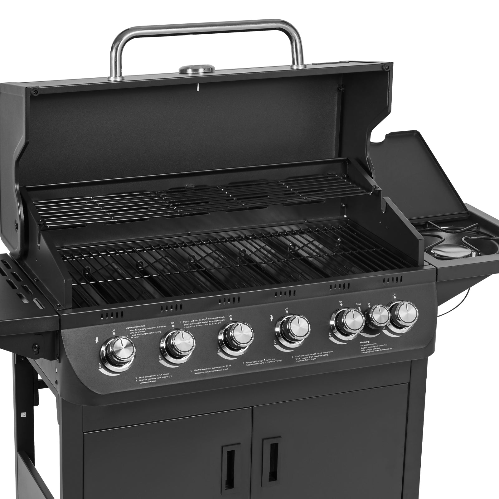 BRANDO 6+1 Gasgrill