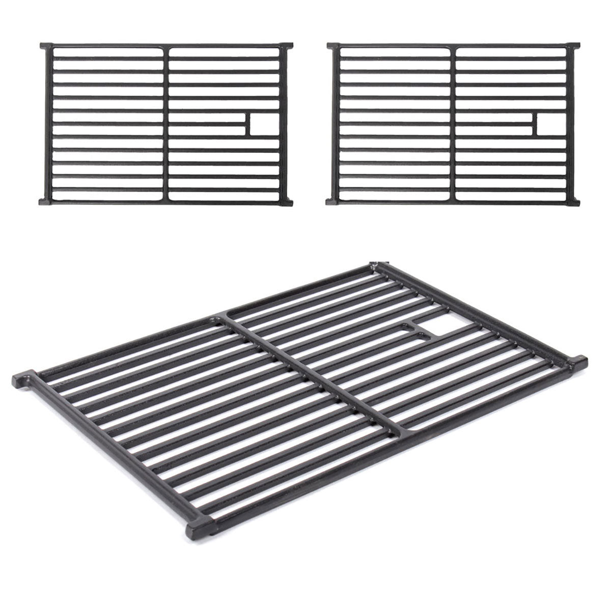 3er-Set Gusseisen-Roste für TAINO Smoker