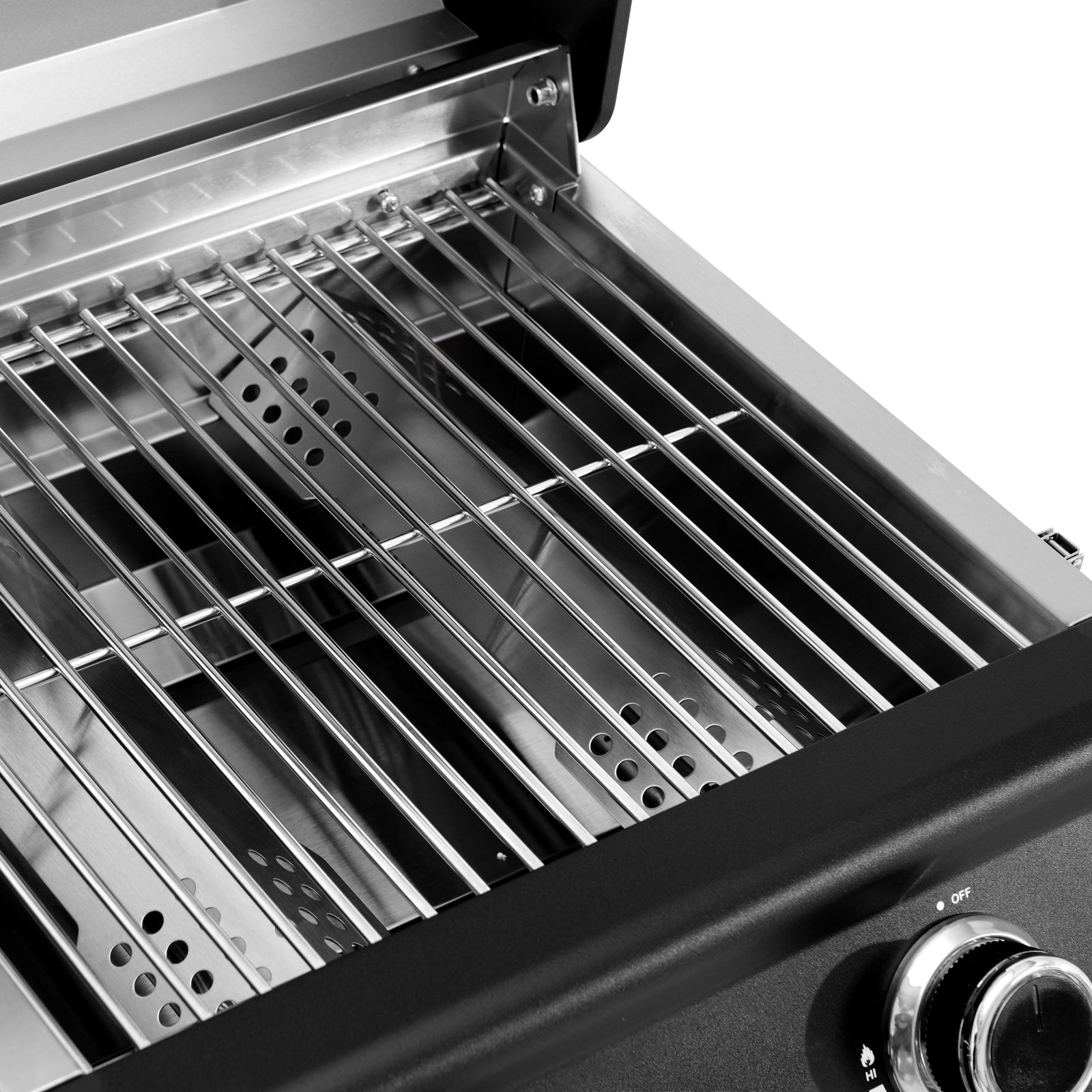 TAINO PLATINUM COMPACT DARK Gas Tischgrill - Edelstahlbrenner