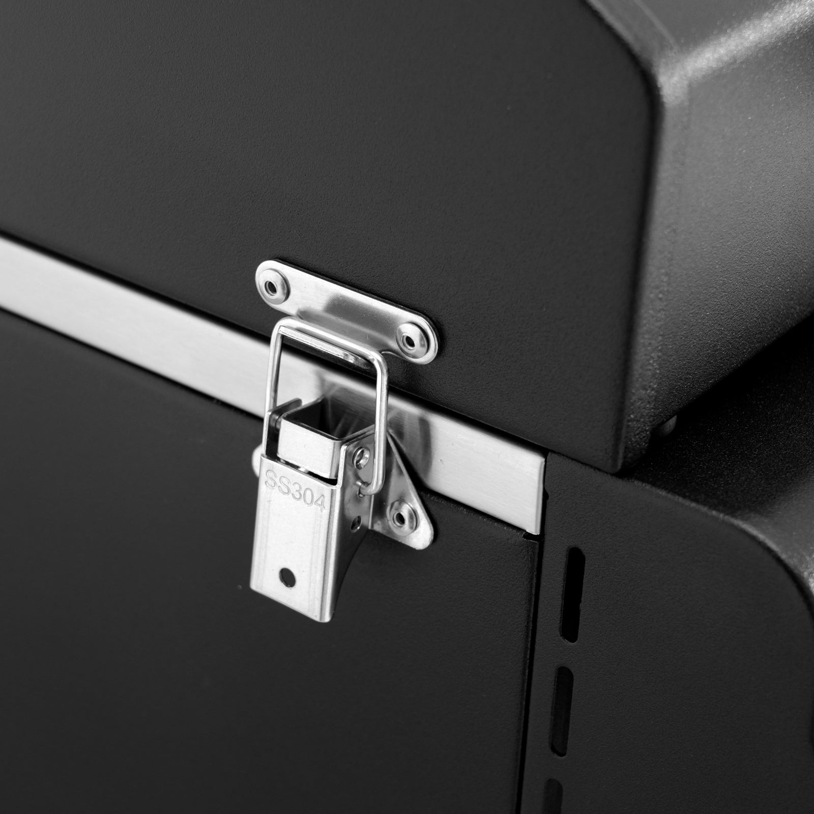 TAINO PLATINUM COMPACT DARK Gas Tischgrill - Deckel mit Verschluss