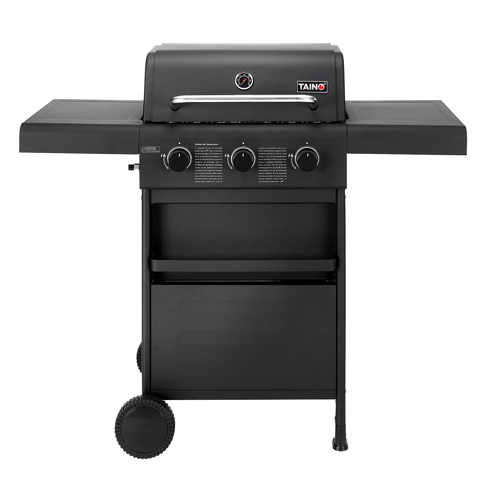 TAINO COMPACT 3+0 Kleiner 3-Brenner Gasgrill 