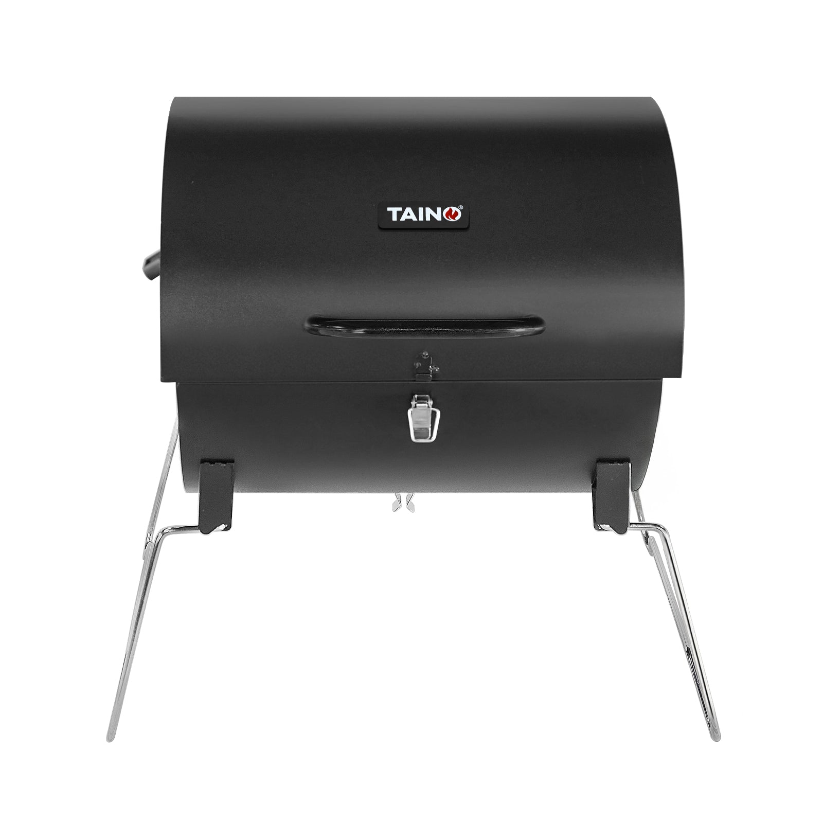 Tischgrill CHAROX in Frontansicht mit geschlossenem Deckel