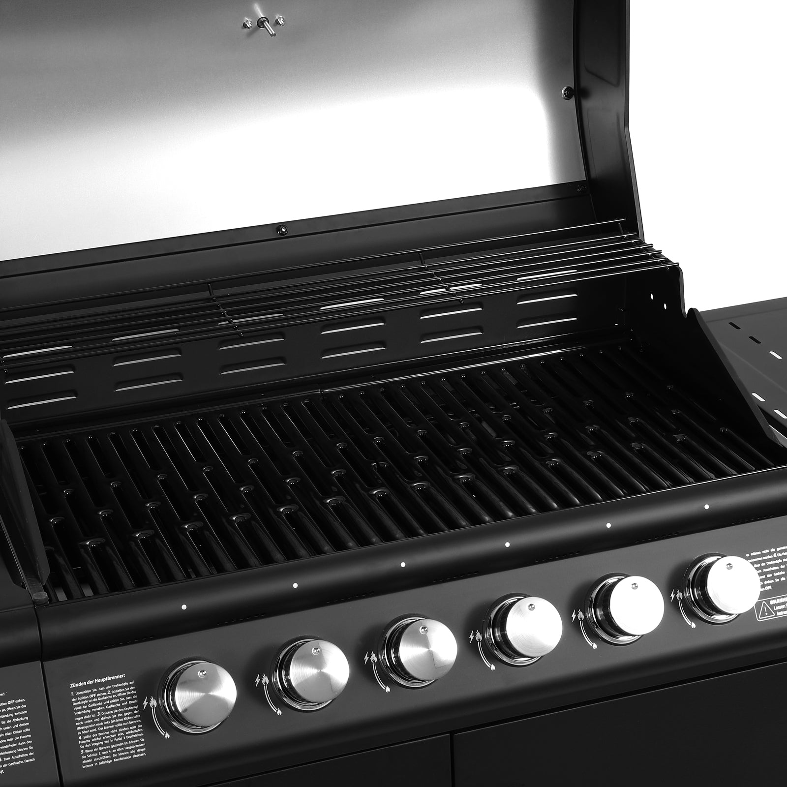 TAINO RED 6+1 Gasgrill - Garraum