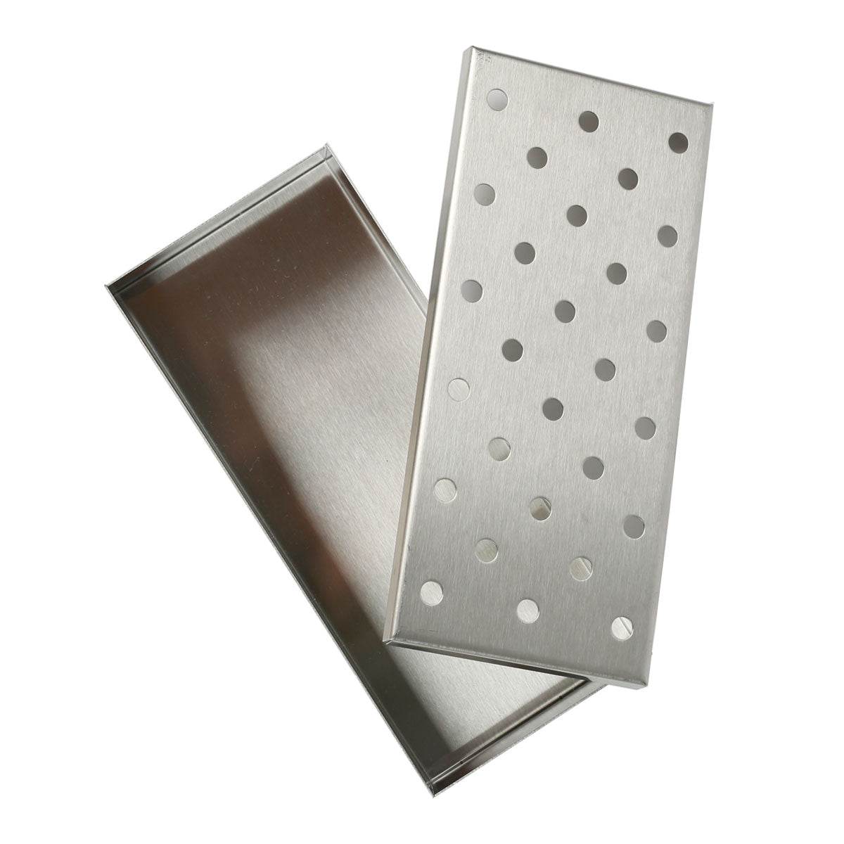 Räucherbox Ansicht von oben mit geöffnetem Deckel